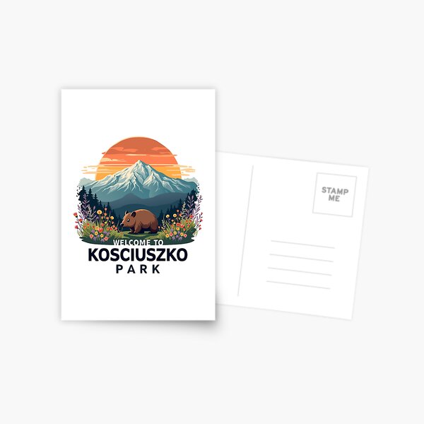 Item preview, Welcome to Kosciuszko National Australian Park designed and sold by Blok45.
