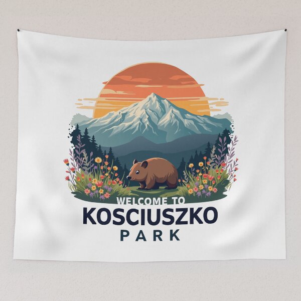 Item preview, Welcome to Kosciuszko National Australian Park designed and sold by Blok45.