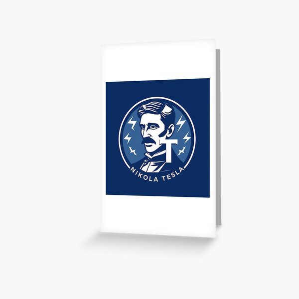 Item preview, Nikola Tesla designed and sold by InkPhaseAlgoArt.