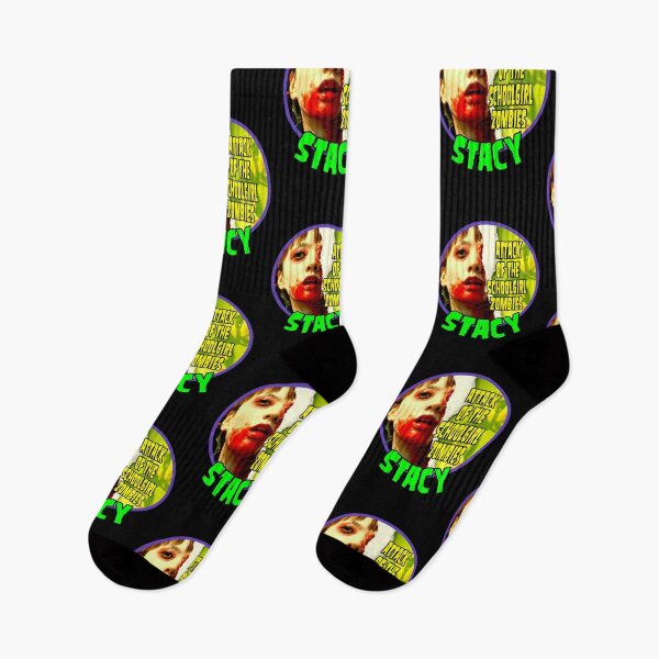 Item preview, STACY 'Attack of the School Girl Zombies' designed and sold by merchofthedead.