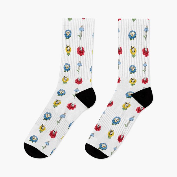Item preview, Set Fun Cat Faces in Floral Petals  designed and sold by Anastasiia Yurevych.