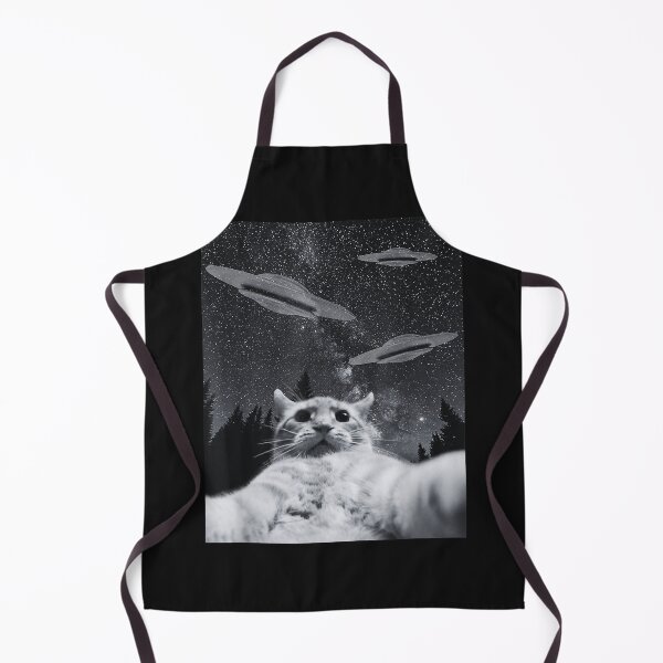 Item preview, Cat selfie - night funny cat alien ufo men him designed and sold by MOHAMED FRASER.