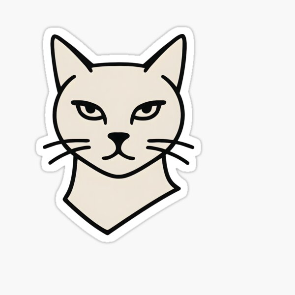Displeased Cat Angry Cat Merch & Gifts for Sale | Redbubble