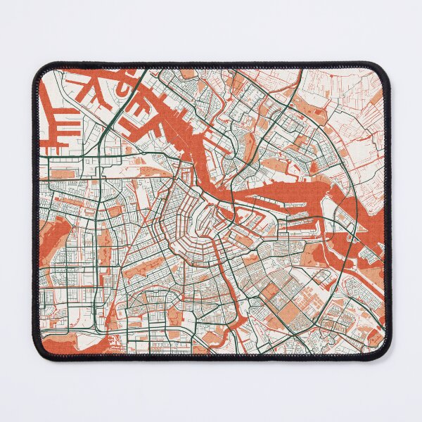 Item preview, Amsterdam City Map of Netherlands - Bohemian designed and sold by deMAP.