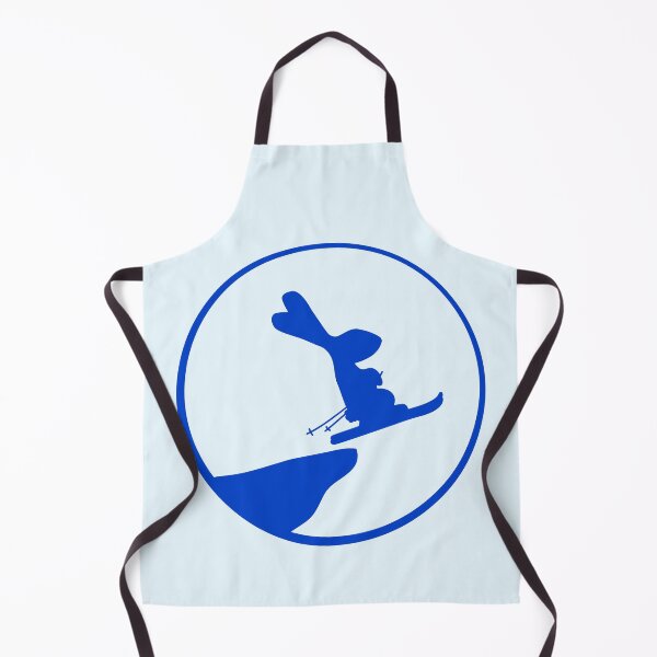 Item preview, Bunny Moon Ski Rabbit Jump Cliff Skiing Night Fun designed and sold by shirt-o-mat.