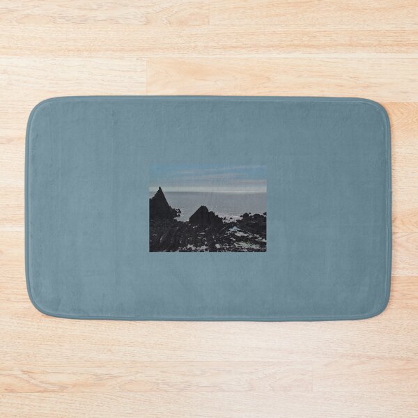 Item preview, JAGGED ROCKS SILHOUETTED AGAINST SPARKLING ATLANTIC OCEAN designed and sold by Richard Brookes Photography.