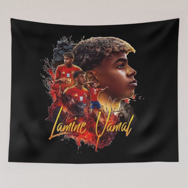 Item preview, Soccer Player Design Lamine Yamal designed and sold by EzequielBC.