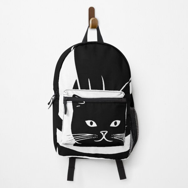 Item preview, Black Cat in Yin and Yang Circle designed and sold by Brexmore3.
