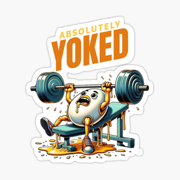 Item preview, Absolutely Yoked designed and sold by Don't Sweat It Merch.