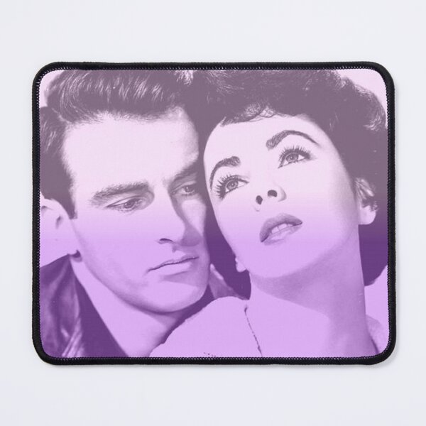 Item preview, Montgomery Clift and Elizabeth Taylor in purple designed and sold by carmencuarzo.