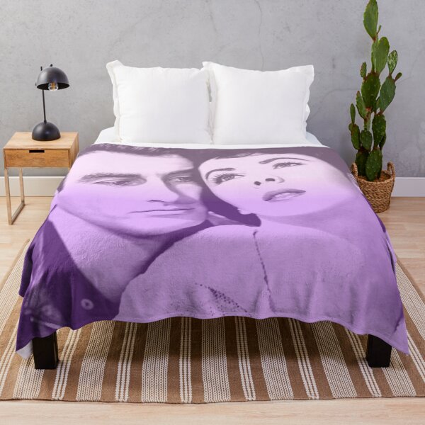 Item preview, Montgomery Clift and Elizabeth Taylor in purple designed and sold by carmencuarzo.