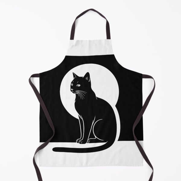 Item preview, Black Cat and Moon designed and sold by Brexmore3.
