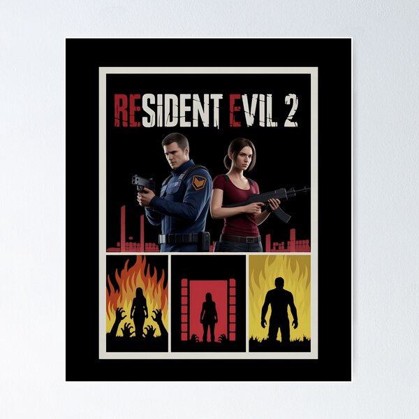 Artikel-Vorschau von Resident Evil 2, designt und verkauft von designzs.