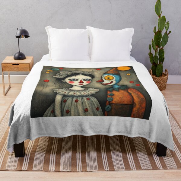 Item preview, ragazza e pagliaccio designed and sold by Terry Collett.