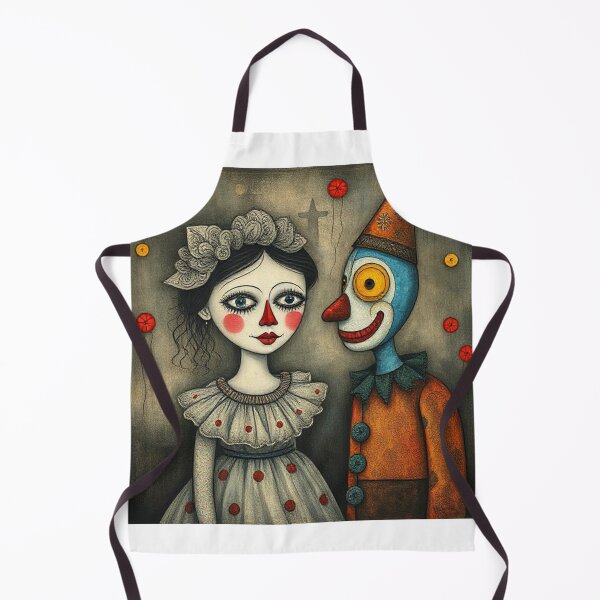 Item preview, ragazza e pagliaccio designed and sold by Terry Collett.