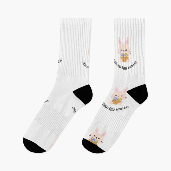 Item preview, Official Egg Hunter Bunny Sticker – Cute Easter Basket Design designed and sold by BubiStudio.