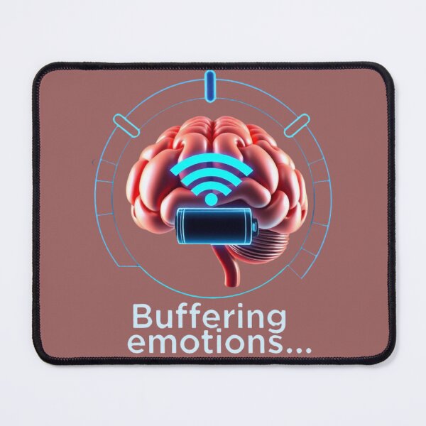Item preview, Buffering Emotions designed and sold by MindfluxStudio.
