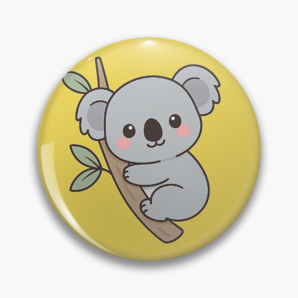 Item preview, Cute Koala with Eucalyptus – Soft and Kawaii Animal designed and sold by neopeIina.