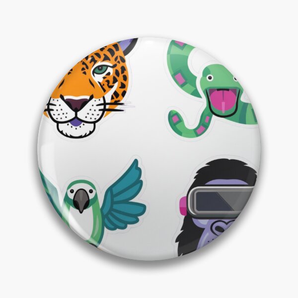 Item preview, Techno Jungles Stickers Pack Spring  Vibes Reloaded-Viral Drop 2025 designed and sold by Imaginarium of Chaos falcon88 .