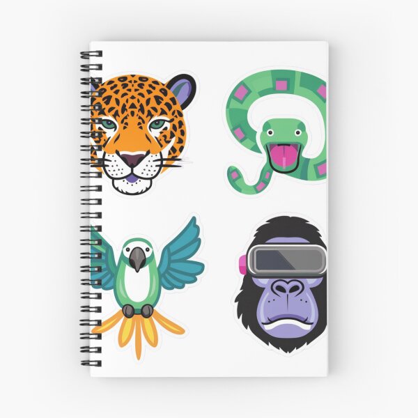 Item preview, Techno Jungles Stickers Pack Spring  Vibes Reloaded-Viral Drop 2025 designed and sold by Imaginarium of Chaos falcon88 .