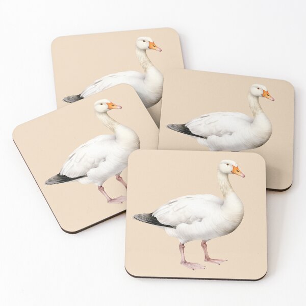 Item preview, Domesticated White Goose designed and sold by Violet Peonies.
