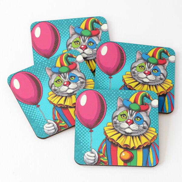 Item preview, Clown cat designed and sold by Dogandesighn.