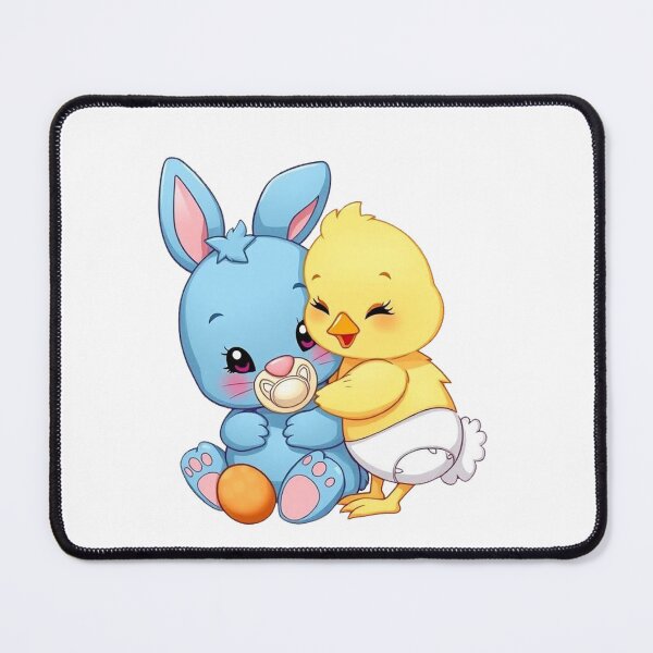 Item preview, Easter bunny and Easter chick - Easter egg designed and sold by FoxyS.