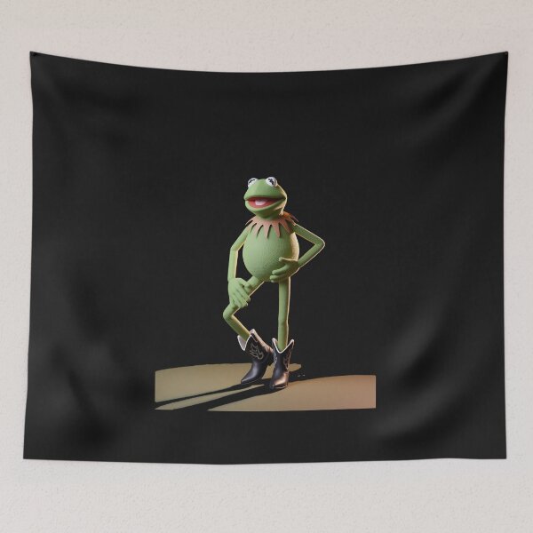 Item preview, Shaelin Janae Cowboy Kermit designed and sold by Nekusa.