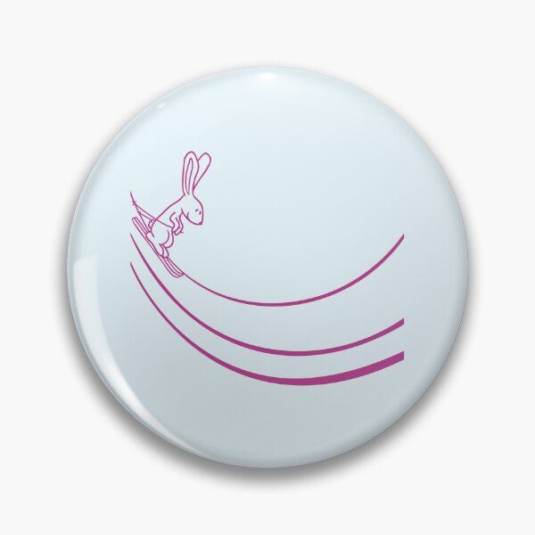 Item preview, Bunny Ski Rabbit Ski Jumping Ramp Skiing Snow Fun designed and sold by shirt-o-mat.
