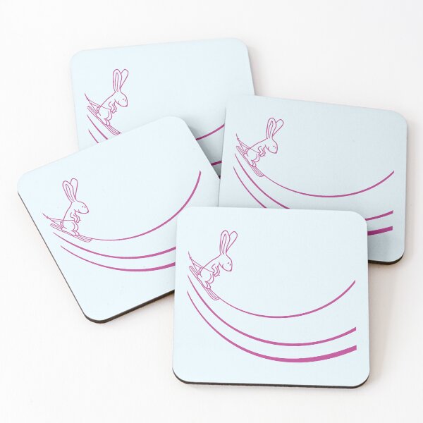 Item preview, Bunny Ski Rabbit Ski Jumping Ramp Skiing Snow Fun designed and sold by shirt-o-mat.