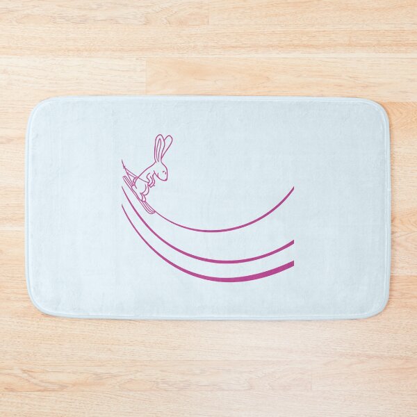 Item preview, Bunny Ski Rabbit Ski Jumping Ramp Skiing Snow Fun designed and sold by shirt-o-mat.