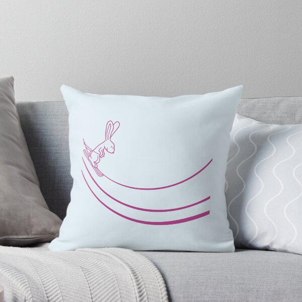 Item preview, Bunny Ski Rabbit Ski Jumping Ramp Skiing Snow Fun designed and sold by shirt-o-mat.