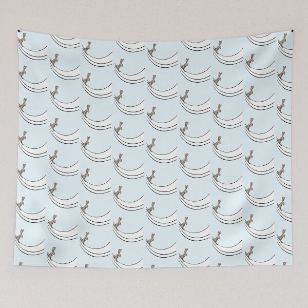 Item preview, Bunny Ski Rabbit Ski Jumping Ramp Skiing Snow Fun designed and sold by shirt-o-mat.