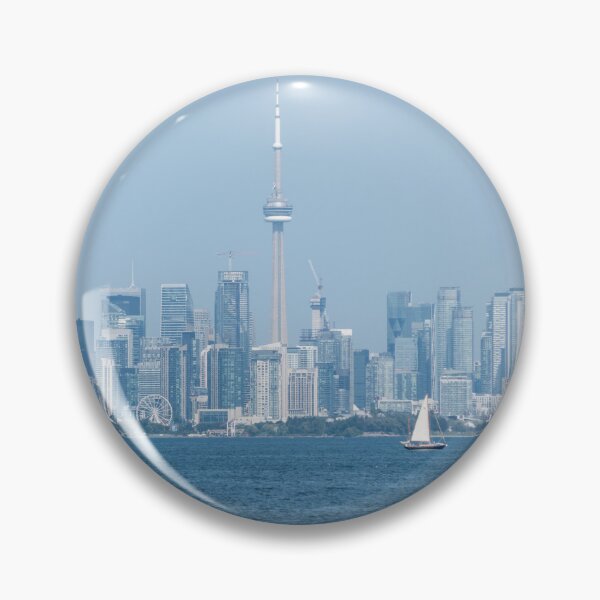 Item preview, Lively Toronto Skyline with Yachts and Dinghies designed and sold by Georgia Mizuleva.