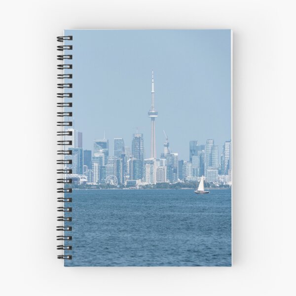Item preview, Lively Toronto Skyline with Yachts and Dinghies designed and sold by Georgia Mizuleva.