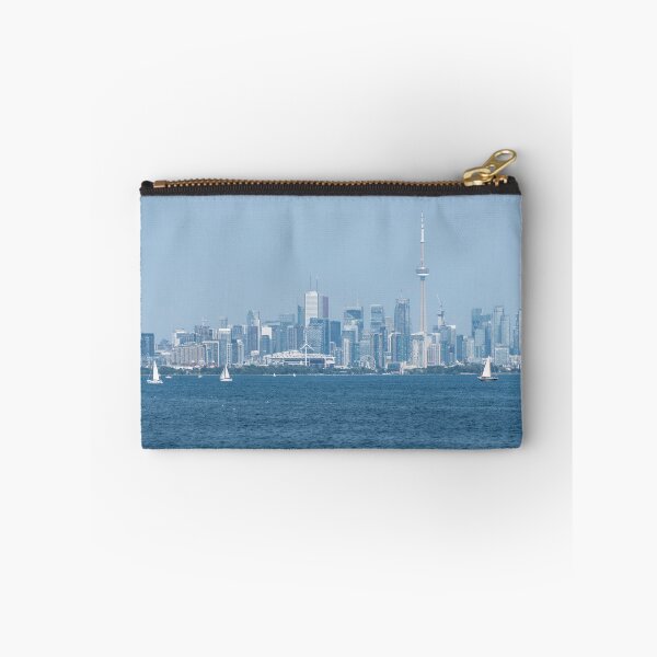 Item preview, Lively Toronto Skyline with Yachts and Dinghies designed and sold by Georgia Mizuleva.
