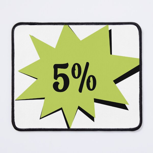 Item preview, 5% discount on products designed and sold by Wolagno.