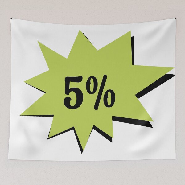 Item preview, 5% discount on products designed and sold by Wolagno.