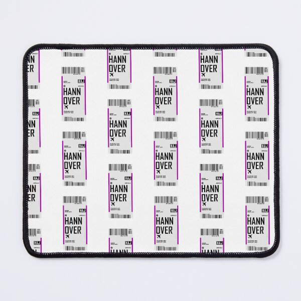 Item preview, Hannover Boarding Pass Sticker designed and sold by TulipaGraphics.
