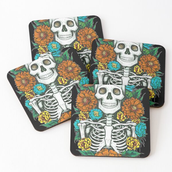 Item preview, Floral skeleton 2 designed and sold by Line2Rhyme.
