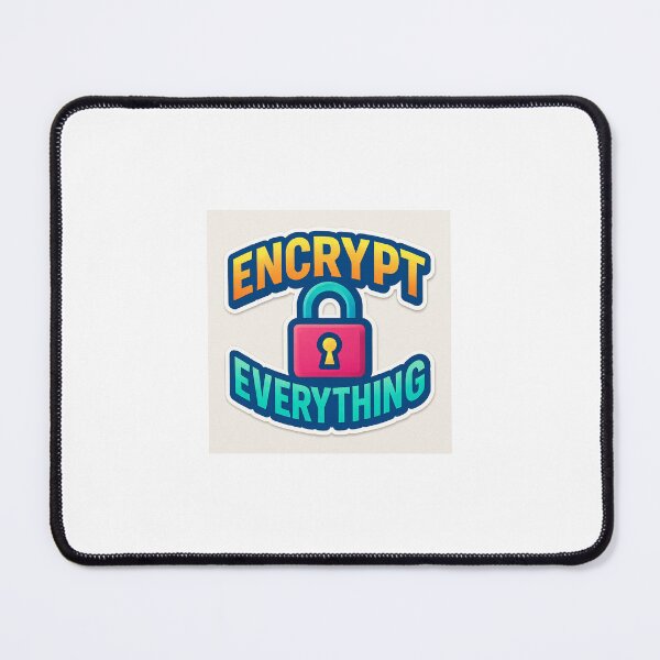 Item preview, "Encrypt Everything – Cybersecurity, Data Privacy & End-to-End Encryption Explained" designed and sold by Gendy77.