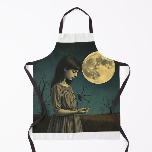 Item preview, Ragazza, ragno e luna designed and sold by Terry Collett.