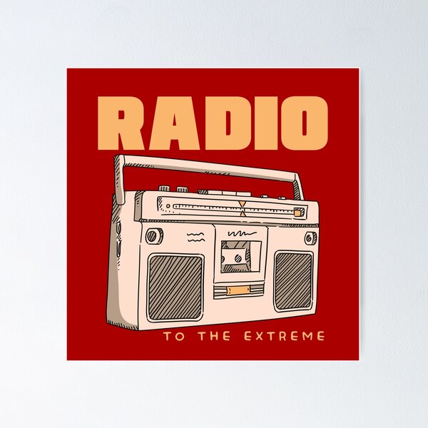 Item preview, Radio to the Extreme designed and sold by UNK-Fatigues.
