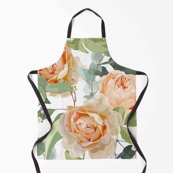 Item preview, Illustration roses and eucaliptus exotic garden background. designed and sold by MatyKotiv.