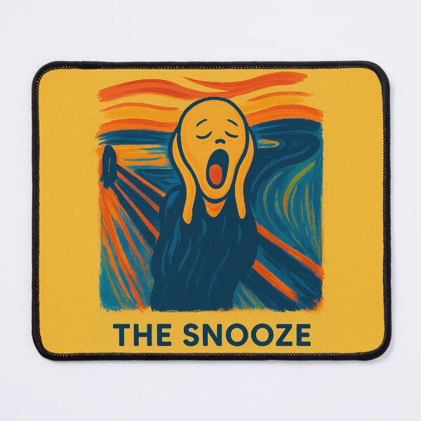 Item preview, The Scream "Snooze" Painting designed and sold by Hasan Can Guler.