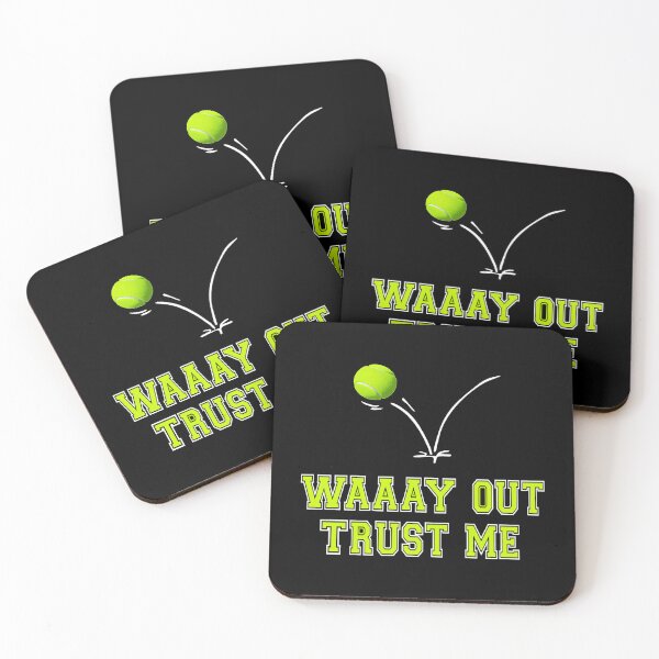 Item preview, Waaay Out - Funny Tennis Quote Design designed and sold by miaa-artistshop.