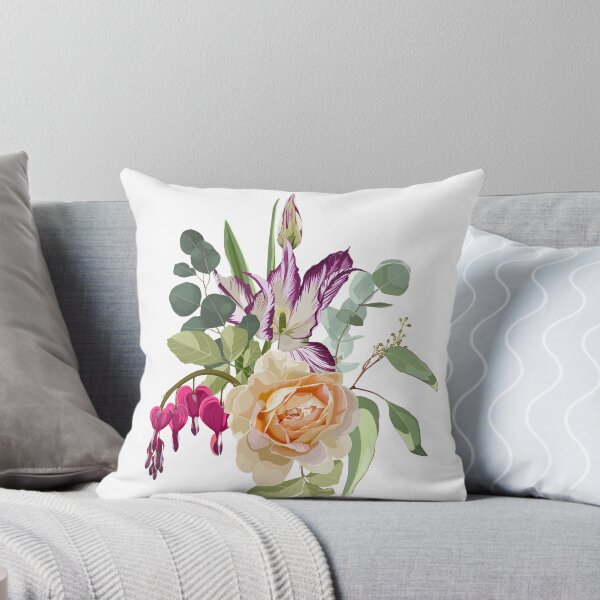 Item preview, Composition. Roses. Tulips.  Bleeding heart (Dicentra spectabilis). designed and sold by MatyKotiv.