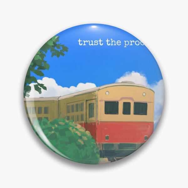 Item preview, Trust the Process Anime Train designed and sold by Cat-and-Panda.