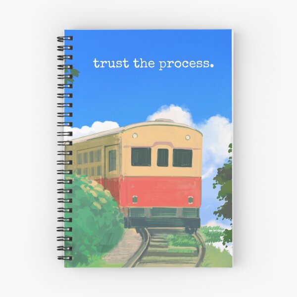 Item preview, Trust the Process Anime Train designed and sold by Cat-and-Panda.