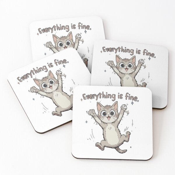 Item preview, Everything is fine. This is fine. I am fine designed and sold by DashBliss.